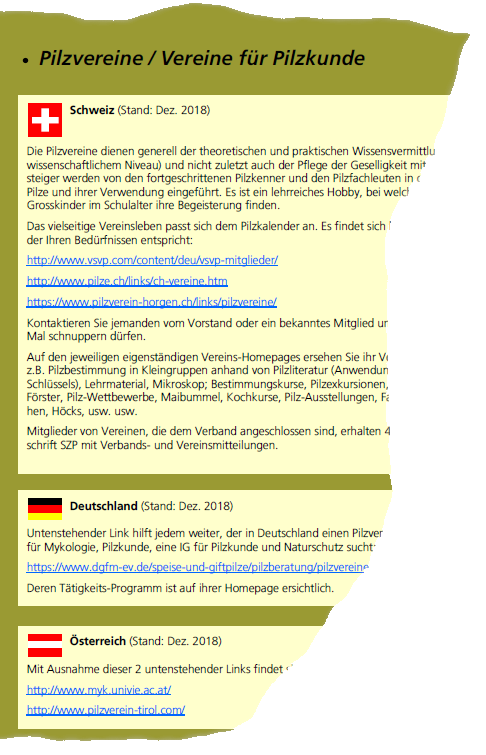 Beispielseite 16 aus dem Pilzbuch